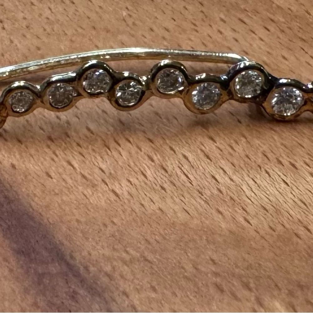 Jacquie Aiche Gold Diamond Ear Climber - Picture 2 of 6